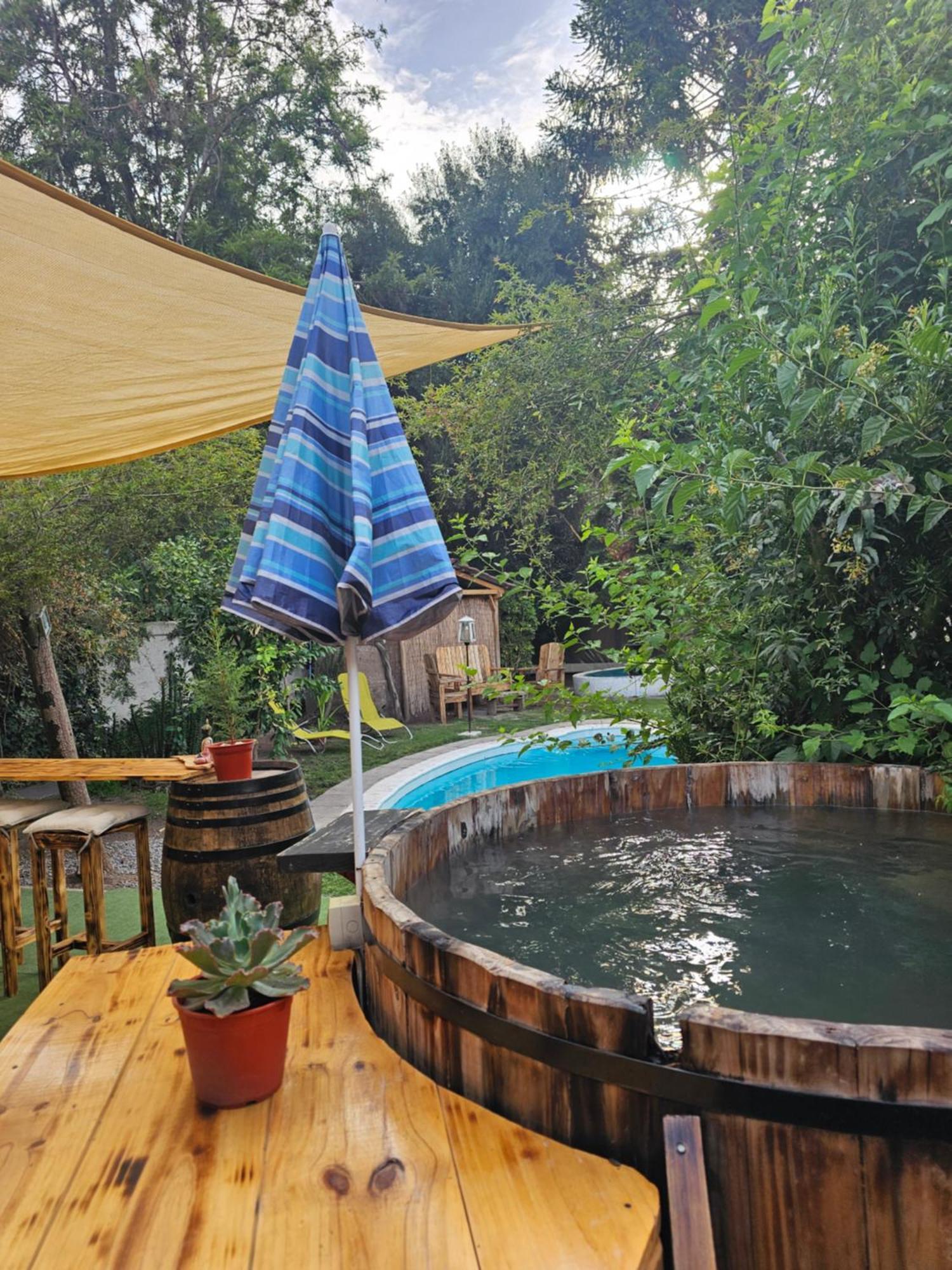 La Araucaria Cabana Con Tinaja San Felipe Luaran gambar